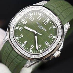 Đồng Hồ Patek Philippe Aquanaut 5168G Nam Đính Đá GR Factory 42mm (2)