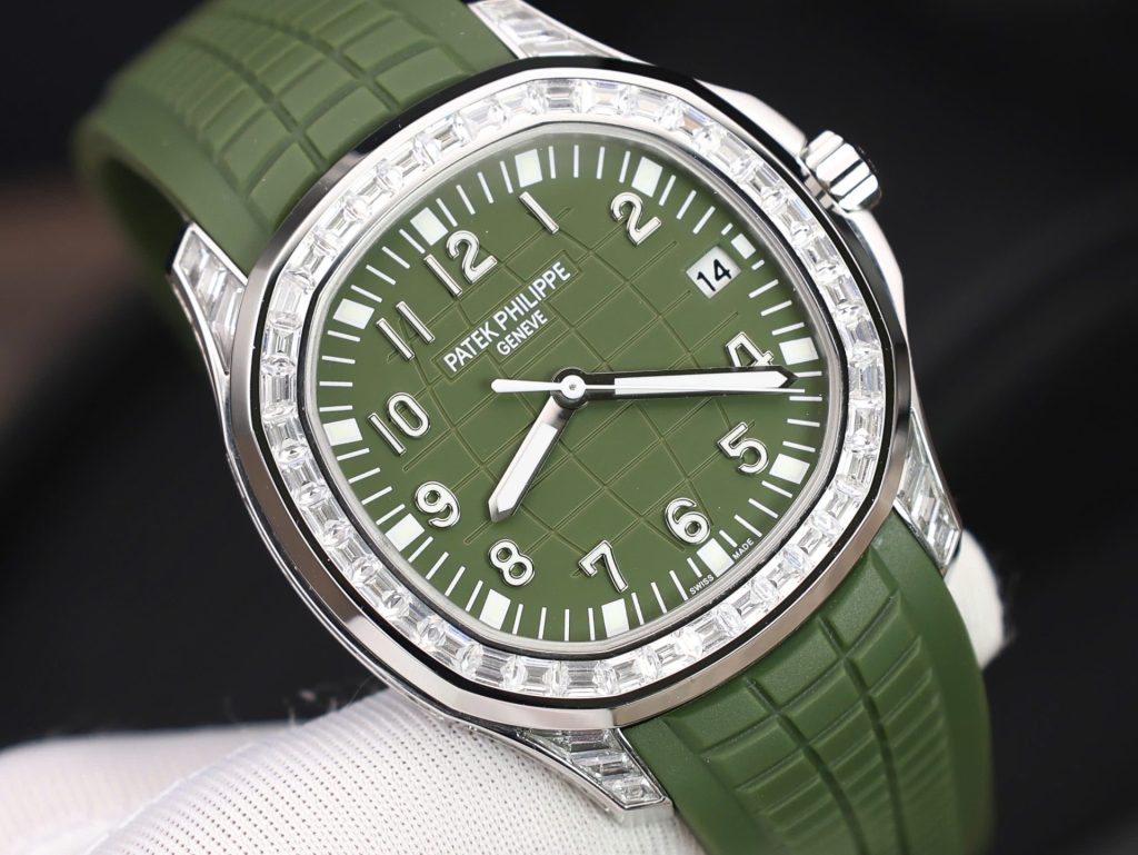 Đồng Hồ Patek Philippe Aquanaut 5168G Nam Đính Đá GR Factory 42mm (2)