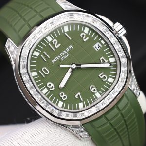 Đồng Hồ Patek Philippe Aquanaut 5168G Nam Đính Đá GR Factory 42mm (2)