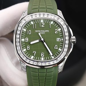 Đồng Hồ Patek Philippe Aquanaut 5168G Nam Đính Đá GR Factory 42mm (2)