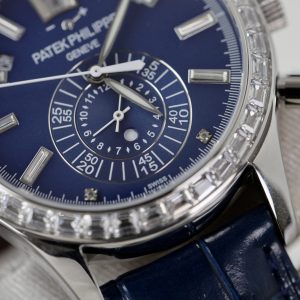 Đồng Hồ Patek Philippe Complications 5961P Nam Dây Da Màu Xanh Dương TW (1)