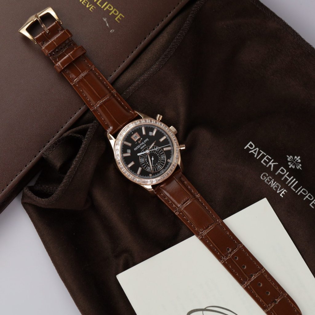 Đồng Hồ Patek Philippe Complications 5961R Mặt Số Đen Nhà Máy TW (5)