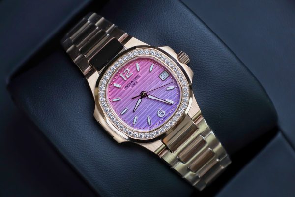 Đồng Hồ Patek Philippe Nautilus 7010R Nữ Đính Đá Nhà Máy GR 32mm (5)