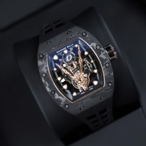 Đồng Hồ Richard Mille Fake Cao Cấp RM66 Máy Cơ Vỏ Carbon 43mm (9)