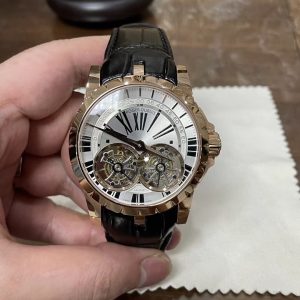 Đồng Hồ Roger Dubuis Chế Tác Vàng Nguyên Khối 18K Hai Lồng Tourbillon (4)