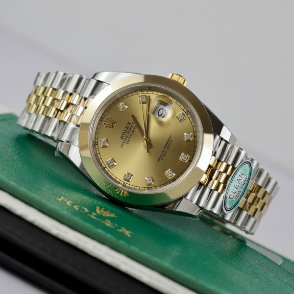 Đồng Hồ Rolex DateJust 126303 Dây Oyster Chế Tác Nhà Máy Clean 41mm (10)