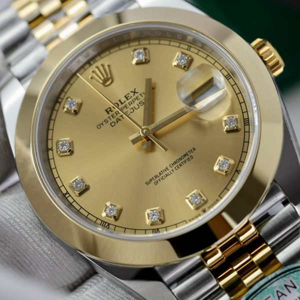 Đồng Hồ Rolex DateJust 126303 Dây Oyster Chế Tác Nhà Máy Clean 41mm (10)