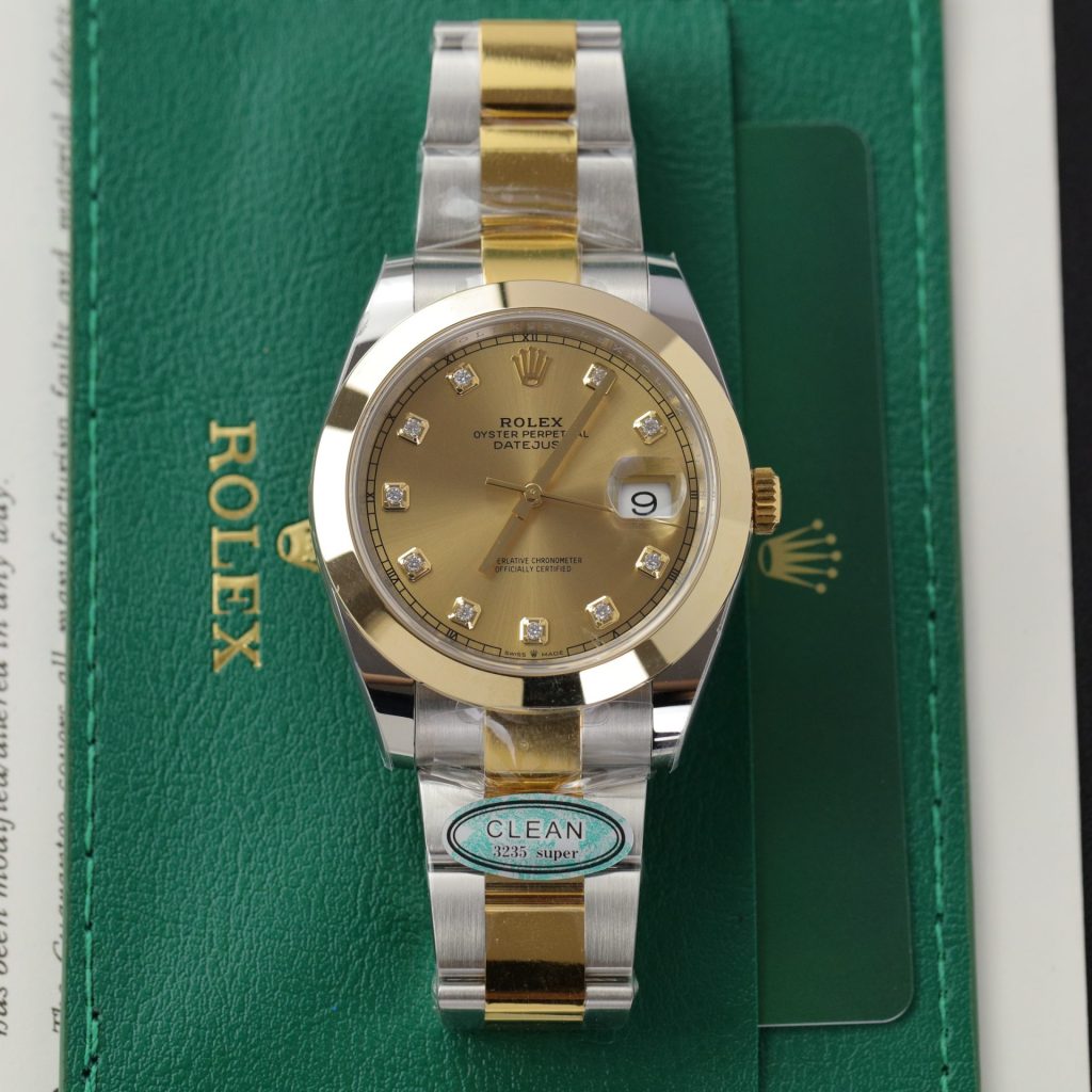 Đồng Hồ Rolex DateJust 126303 Dây Oyster Chế Tác Nhà Máy Clean 41mm (1)