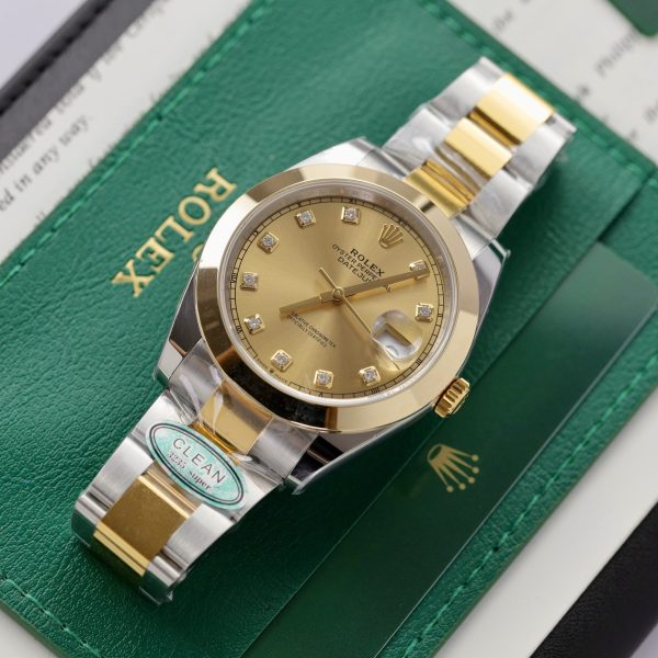 Đồng Hồ Rolex DateJust 126303 Dây Oyster Chế Tác Nhà Máy Clean 41mm (1)