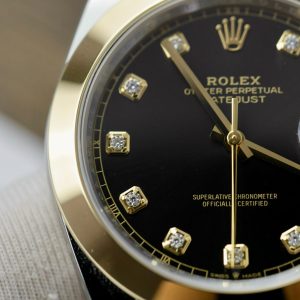 Đồng Hồ Rolex DateJust 126303 Mặt Đen Chế Tác Nhà Máy Clean 41mm (3)