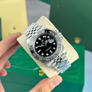 Đồng Hồ Rolex GMT-Master II 126710GRNR Gốm Xám Đen Clean 41mm (9)