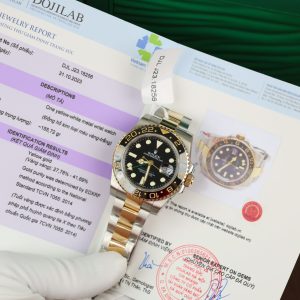 Đồng Hồ Rolex GMT-Master II Bọc Vàng Tinh Chỉnh Nhà Máy GM 40mm (10)