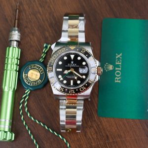 Đồng Hồ Rolex GMT-Master II Bọc Vàng Tinh Chỉnh Nhà Máy GM 40mm (10)