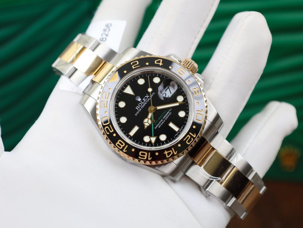 Đồng Hồ Rolex GMT-Master II Bọc Vàng Tinh Chỉnh Nhà Máy GM 40mm (10)