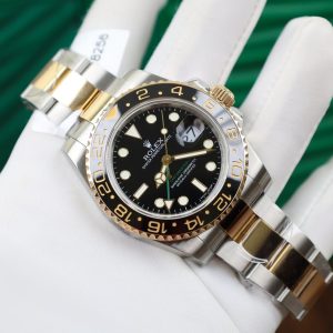 Đồng Hồ Rolex GMT-Master II Bọc Vàng Tinh Chỉnh Nhà Máy GM 40mm (10)