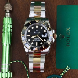 Đồng Hồ Rolex Submariner Bọc Vàng Tinh Chỉnh Máy Caliber 3235 Nhà Máy GM 40mm (2)