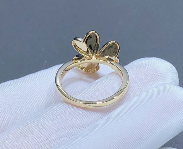 Nhẫn Nữ Van Cleef & Arpels Frivole Chế Tác Kim Cương Thiên Nhiên Vàng 18K (2)