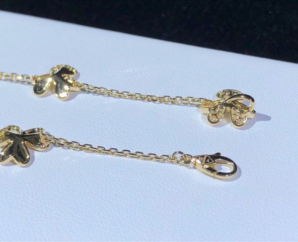 Vòng Tay Van Cleef & Arpels Frivole Kim Cương Thiên Nhiên Vàng 18K Tuỳ Chỉnh (2)