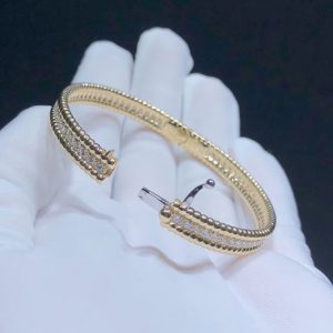 Vòng Tay Van Cleef & Arpels Kim Cương Thiên Nhiên Vàng 18K Chế Tác (2)