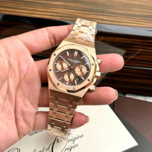 Đồng Hồ Audemars Piguet Royal Oak 26331OR Fake 11 Mặt Nâu IP Factory 41mm (2)