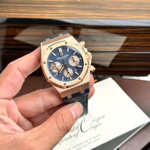 Đồng Hồ Audemars Piguet Royal Oak 26331OR Replica 11 Mặt Xanh 41mm (2)