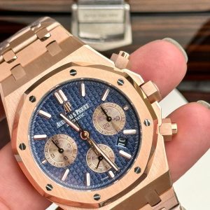 Đồng Hồ Audemars Piguet Royal Oak 26331OR Super Fake 11 Mặt Xanh IP Factory 41mm (2)