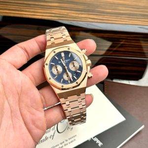 Đồng Hồ Audemars Piguet Royal Oak 26331OR Super Fake 11 Mặt Xanh IP Factory 41mm (2)