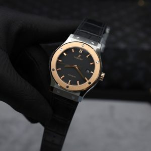 Đồng Hồ Hublot Classic Fusion Replica 11 Viền Vàng King Gold 42mm (2)