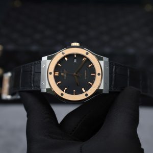 Đồng Hồ Hublot Classic Fusion Replica 11 Viền Vàng King Gold 42mm (2)