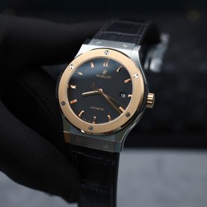 Đồng Hồ Hublot Classic Fusion Replica 11 Viền Vàng King Gold 42mm (2)