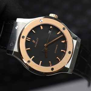 Đồng Hồ Hublot Classic Fusion Replica 11 Viền Vàng King Gold 42mm (2)