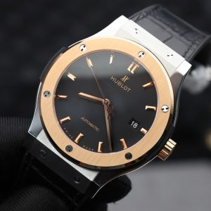 Đồng Hồ Hublot Classic Fusion Replica 11 Viền Vàng King Gold 42mm (2)