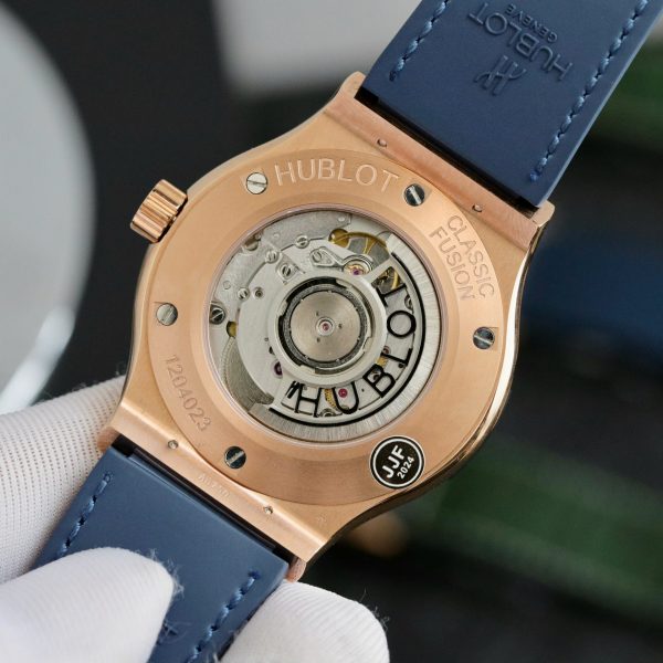 Đồng Hồ Hublot Nam Đính Đá Classic Fusion King Gold Replica 42mm (3)