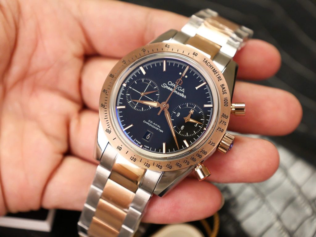 Đồng Hồ Omega Speedmaster Co-xial Chronograph Replica 11 Máy Cơ Automatic 41 (2)