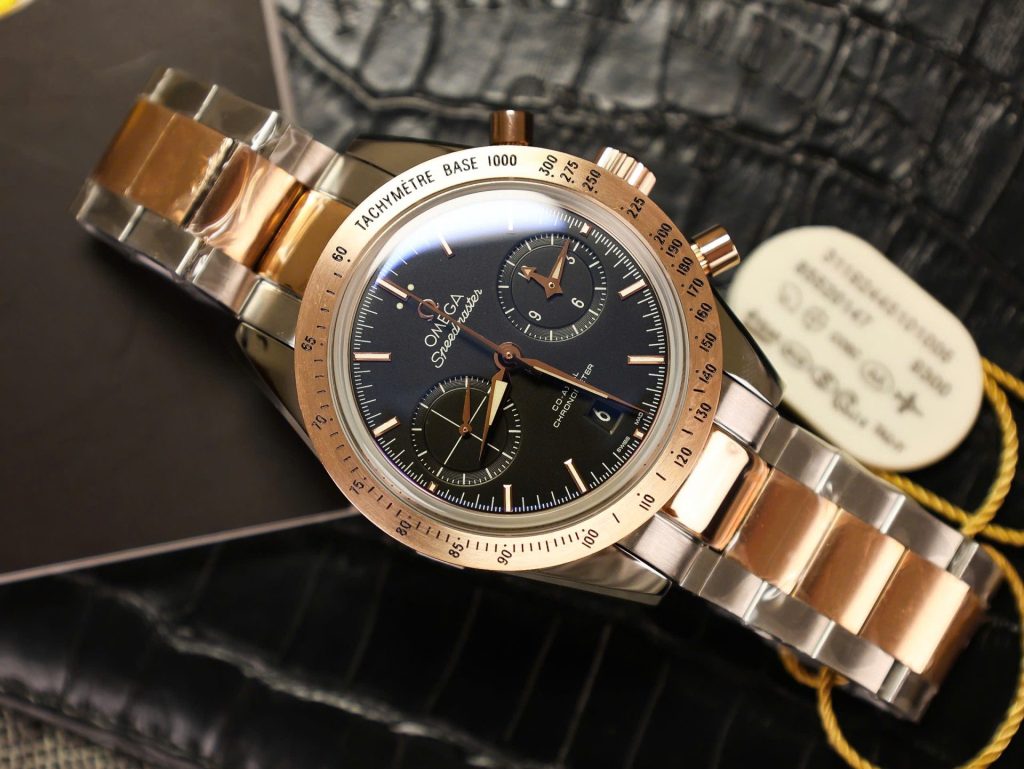 Đồng Hồ Omega Speedmaster Co-xial Chronograph Replica 11 Máy Cơ Automatic 41 (2)