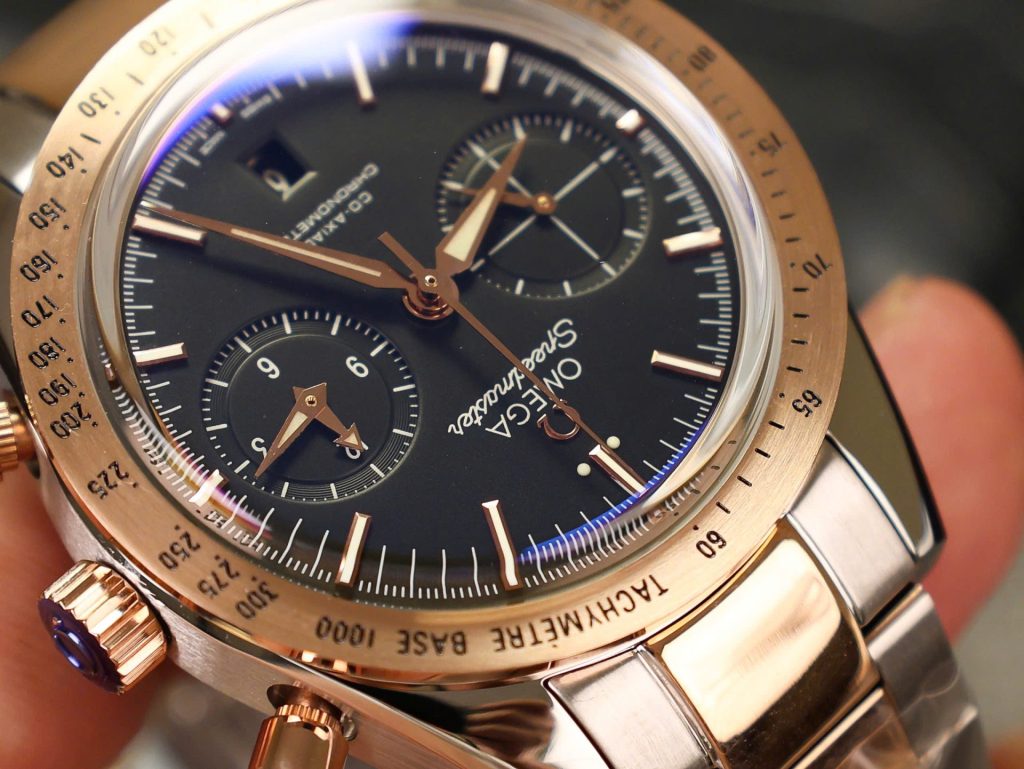 Đồng Hồ Omega Speedmaster Co-xial Chronograph Replica 11 Máy Cơ Automatic 41 (2)