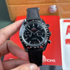 Đồng Hồ Omega Speedmaster Dark Side Of The Moon Chế Tác Gốm Đen OM Factory 44mm (2)