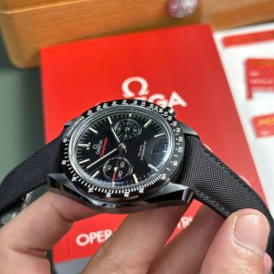 Đồng Hồ Omega Speedmaster Dark Side Of The Moon Chế Tác Gốm Đen OM Factory 44mm (2)