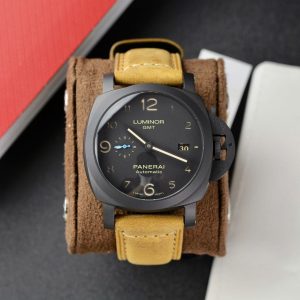 Đồng Hồ Panerai Luminor GMT 3 Day Power Reserve Gốm Đen VSF 40mm