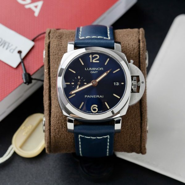 Đồng Hồ Panerai Pam688 Luminor 1950 3 Days GMT Acciaio Boutique Blue VSF 42mm (3)