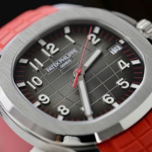 Đồng Hồ Patek Philippe Aquanaut 5167 Replica 11 Dây Cao Su Màu Đỏ 40mm (2)