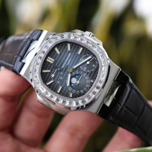 Đồng Hồ Patek Philippe Nautilus 5722G Replica 11 Mặt Xanh PPF Factory 40mm (2)