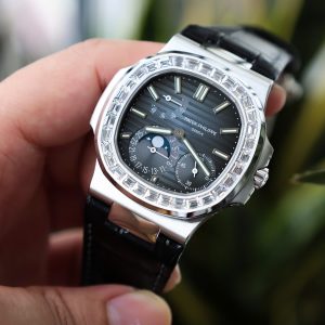 Đồng Hồ Patek Philippe Nautilus 5722G Replica 11 Mặt Xanh PPF Factory 40mm (2)