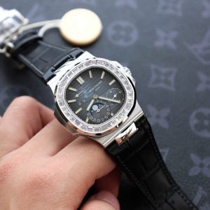 Đồng Hồ Patek Philippe Nautilus 5722G Replica 11 Mặt Xanh PPF Factory 40mm (2)