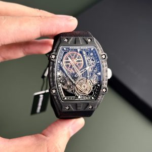 Đồng Hồ Richard Mille RM27-05 Rafael Nadal Carbon Replica 11 Dây Vải Canvas 37.25 x 47 (2)