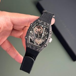 Đồng Hồ Richard Mille RM27-05 Rafael Nadal Carbon Replica 11 Dây Vải Canvas 37.25 x 47 (2)