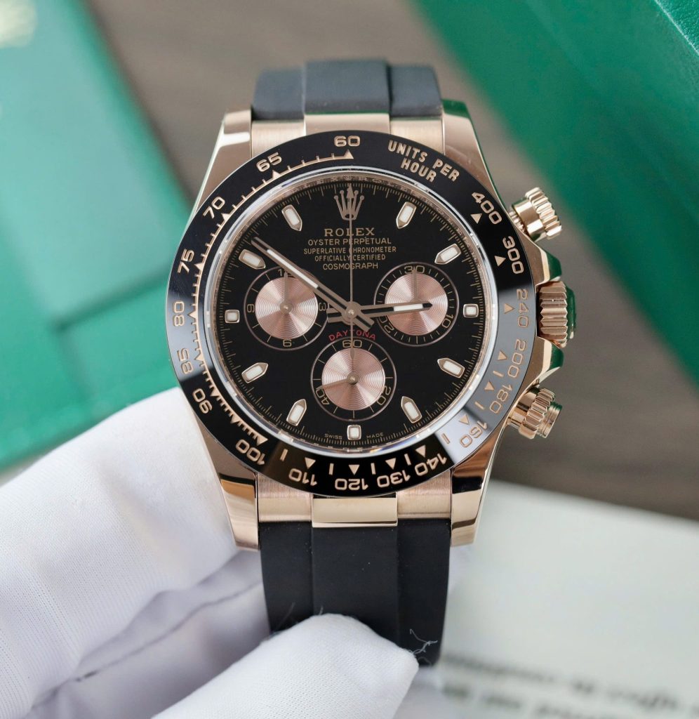 Đồng Hồ Rolex Cosmograph Daytona 116515LN Bọc Vàng Thật 40mm (2)