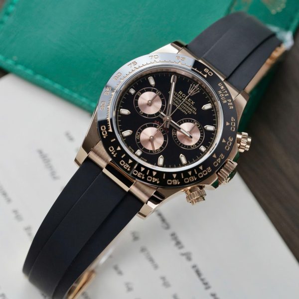 Đồng Hồ Rolex Cosmograph Daytona 116515LN Bọc Vàng Thật 40mm (2)