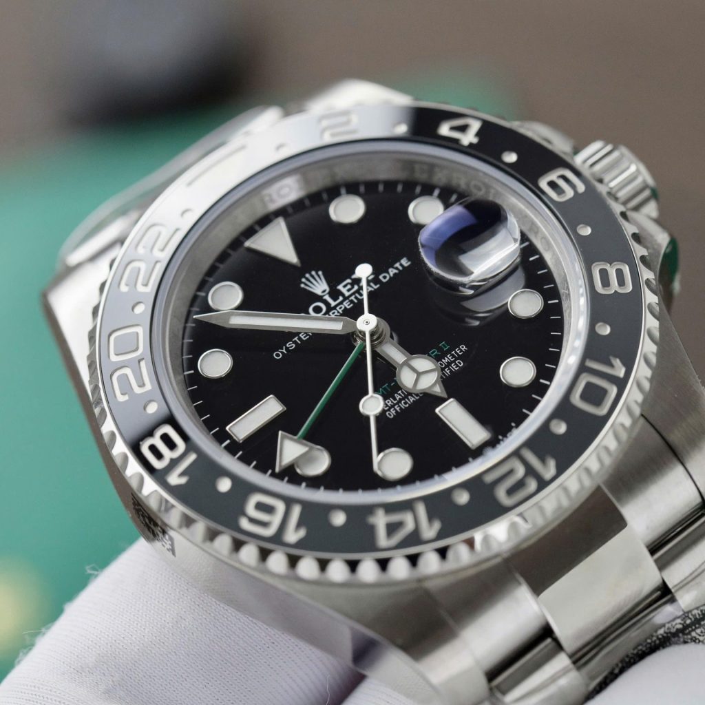 Đồng Hồ Rolex GMT-Master II 126710GRNR Replica 11 Dây Oyster Nhà Máy Clean 41mm (2)