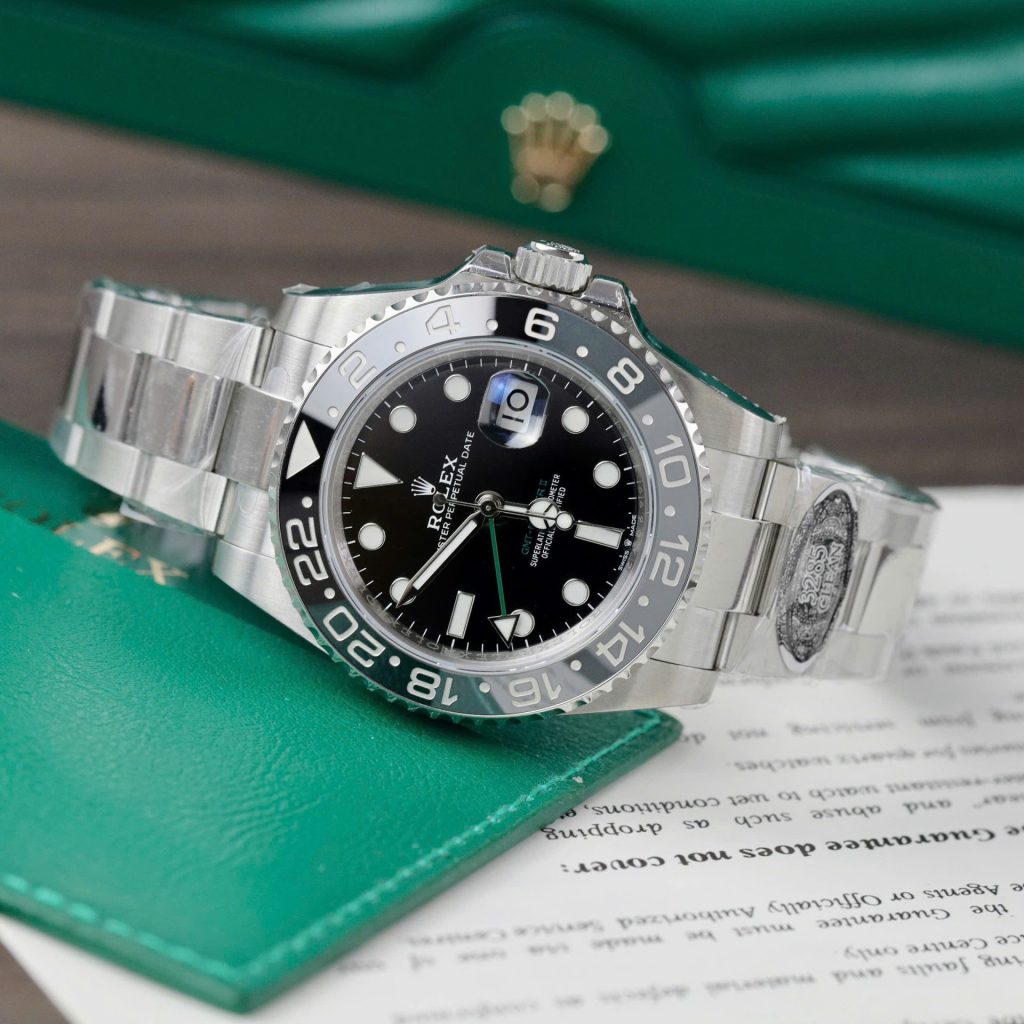 Đồng Hồ Rolex GMT-Master II 126710GRNR Replica 11 Dây Oyster Nhà Máy Clean 41mm (2)